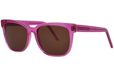 RetroSuperFuture People 563 SU12 Sunglasses Transparent Fuschia/Brown 53mm