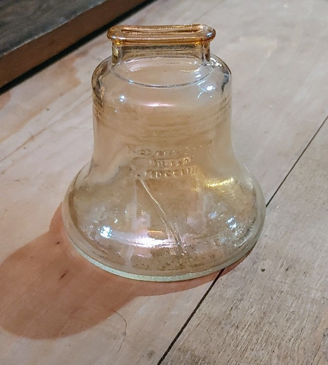 Vintage Anchor Hocking Pass & Stow America Glass Liberty Bell Bicentennial Bank