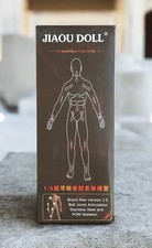 JIAOU DOLL 1:6 Seamless Male Body v3.0   Stainless Steel Skeleton New Sealed Box