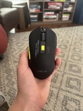 Chnchw Black And Lime Colored Wired Mouse