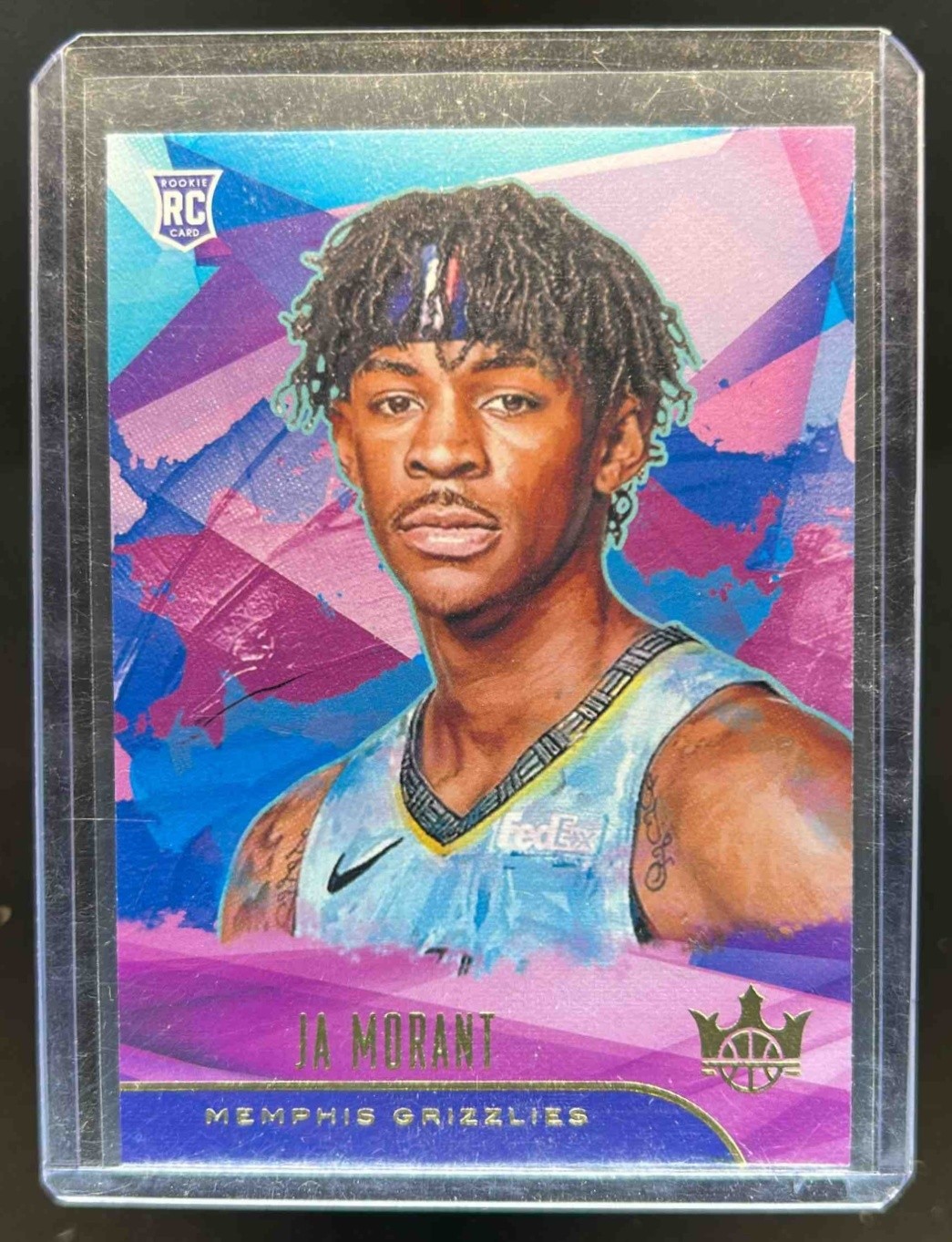 2019-20 Panini Court Kings Ja Morant RC Rookie #82 Grizzlies