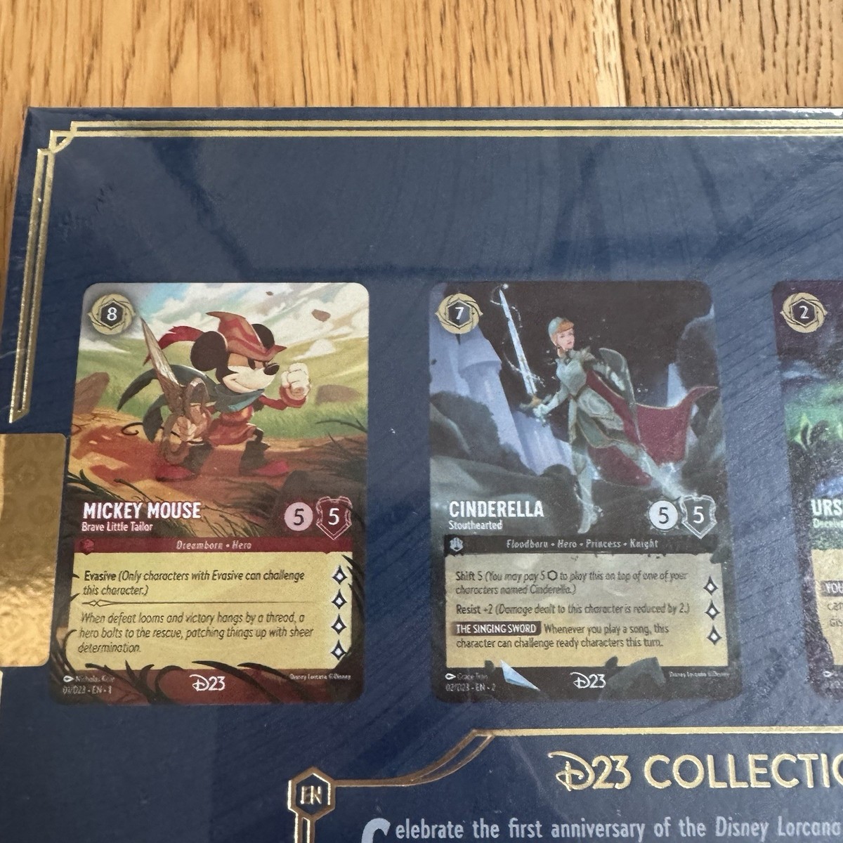 DISNEY D23 LORCANA 2025 TRADING CARD GAME COLLECTORS SET | eBay