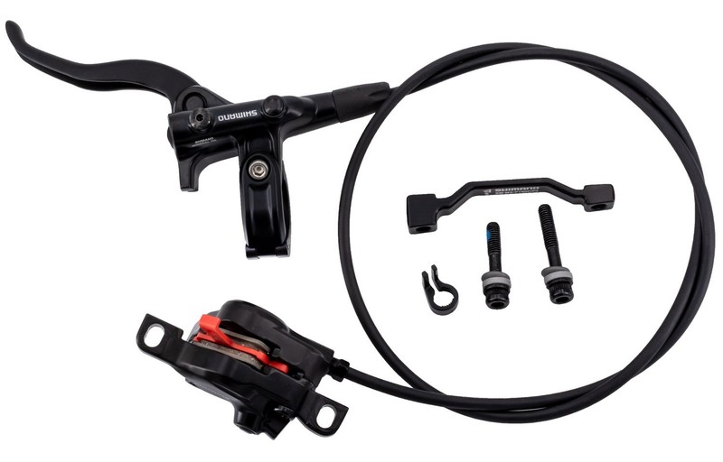 Shimano Hydraulic Disc Brake BL-M4100/BR-MT410 Deore Left Rear Black 1400mm hose