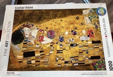 Eurographics "The Kiss" by Gustav Klimt 1000 Piece Jigsaw Puzzle
