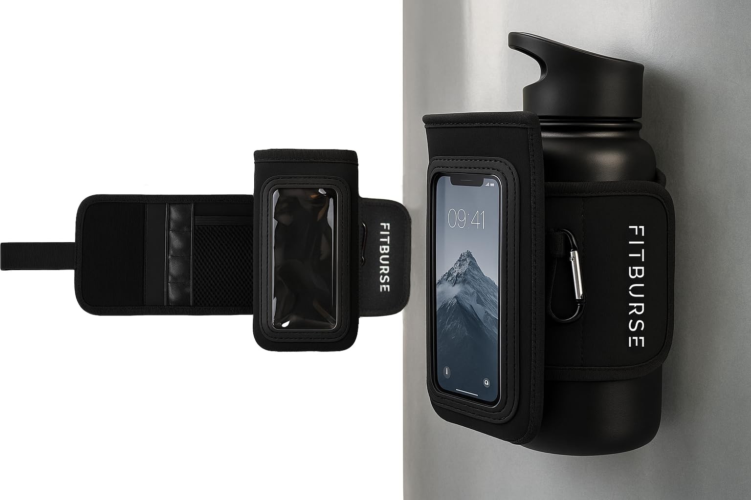 Sleeve With Holder &ndash; Hands-gym Bottle Holder, Touchscre...