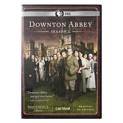 Downton Abbey: Season 2 (DVD, 2012) 3-Disc Set - NEW SEALED