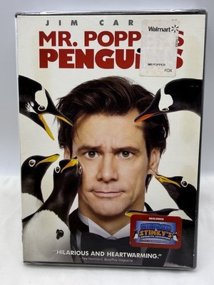 Mr. Popper s Penguins (DVD) Jim Carey  New. Sealed