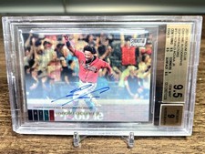 2020 Stadium Club Chrome Ronald Acuna Jr Superfractor 1/1 Auto BGS 9.5