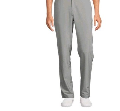 Birdie Bound Golf Pants Regular Fit Four-Way Stretch Men's 34x32 Gray