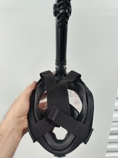 Full Face Snorkel Mask with Dry Top System, 180-Degree Panoramic View