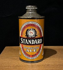 Standard Sparkling Ale 12oz J-Spout Cone Top Beer Can - Rochester NY - IRTP