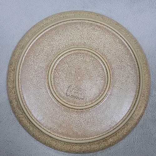 VTG Denby Romany 8" Salad Luncheon Plate England Brown Stoneware #a FREE SHIP - Picture 3 of 4