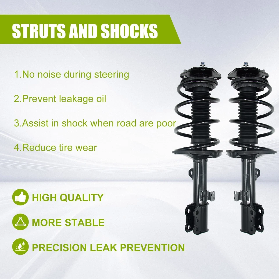 ✅ OEM 2 Front Struts Shock Absorber for 2003-2008 Toyota Corolla 172115L 172115R - Image 4 of 4