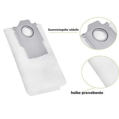 LOVECO Ersatzteil-Set Für Roborock Q Revo & P10 – 2 Hauptbürsten, 4 Filter, 6 Seitenbürsten, 4 Wischtücher, 6 Staubbeutel
