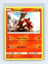 Turtonator 26/147 Rare Burning Shadows Pokemon Card Lightly Played