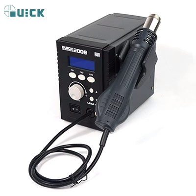 QUICK 2008 ESD Digital Display Heat Gun Welding Rework Soldering Station - 11...