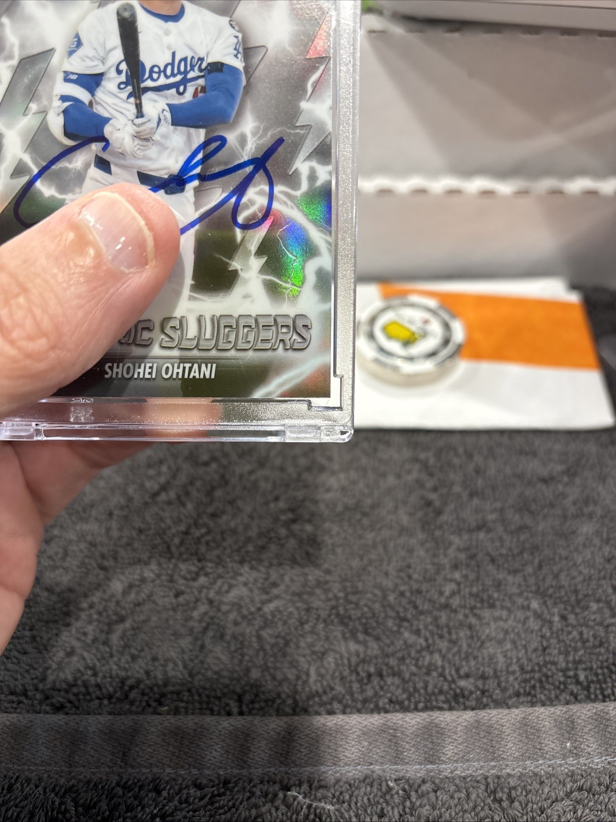 2025-26 ES-18 Shohei Ohtani Bowman Chrome - Electric Sluggers On Card Auto view 4