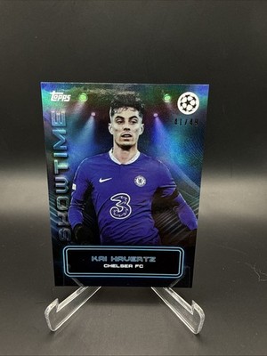 Kai Havertz /49 Blue Color Match Showtime Topps 22/23 FC Chelsea