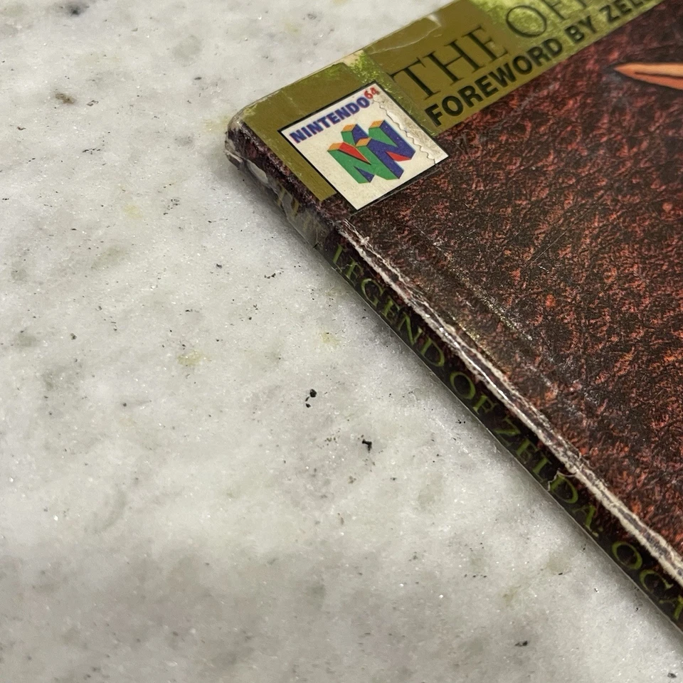 The Legend of Zelda Ocarina Time Official Player's Guide Nintendo Power N64 Map - Image 2 of 4