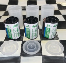 Lot of 3 Fujifilm Superia X-TRA 400 35mm Film 24 Exp CN16 C41 135 Expired NEW