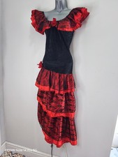 Ladies Spanish Señorita Fancy Dress Costume XL 16 18 20 Wicked Costumes