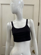 BALI DFMSBR NEW Black COMFORT REVOLUTION MODERN SEAMLESS Bralette Sz L