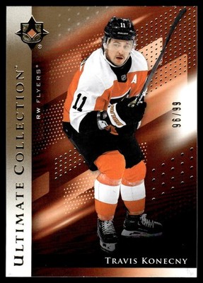 2024-25 Upper Deck Ultimate Collection Gold Travis Konecny 96/99 Philadelphia