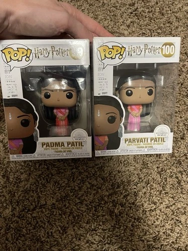 Harry potter funko pop lot Of 2. 99/100 Padma Patil And Parvati Patil