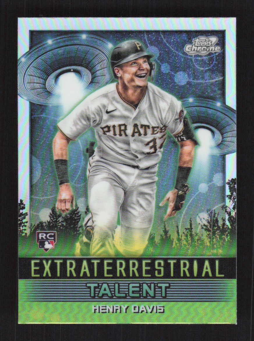 Henry Davis 2024 Topps Chrome Cosmic Extraterrestrial Talent #ET-6