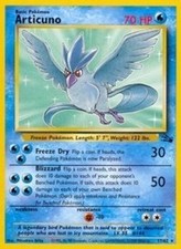 Pokemon Articuno (17/65) Fossil LP on eBay
