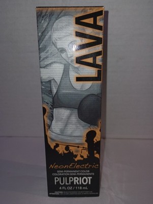 PULP RIOT SEMI PERMANENT HAIR COLOR LAVA ORANGE NEW IN BOX 4OZ