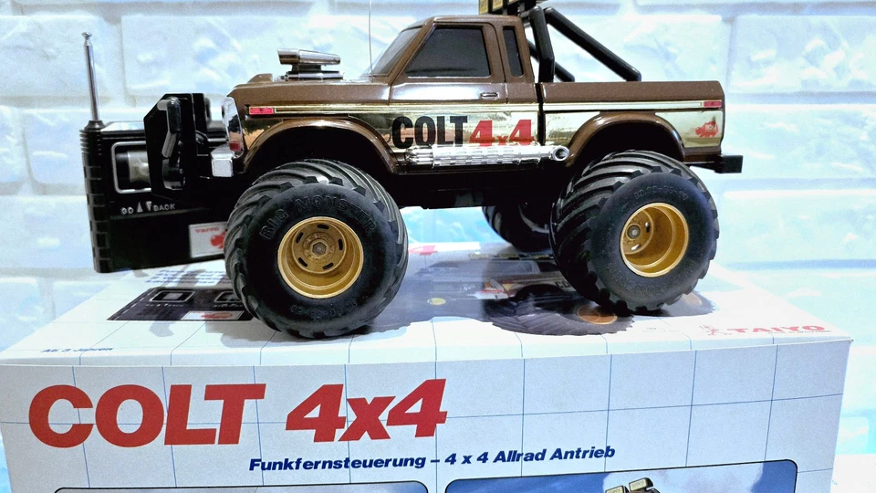 Dickie Taiyo COLT 4X4 Colt Seavers Big Chevy Colt Taiyo Asahi 80er  Unbespielt - Bild 4 von 4