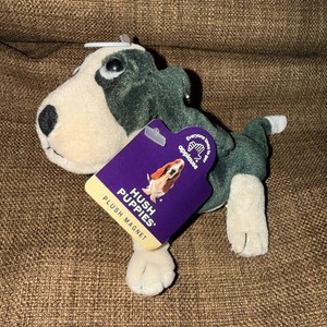Applause Hush Puppies Plush Magnet Dog Stuffed Animal Small 1990