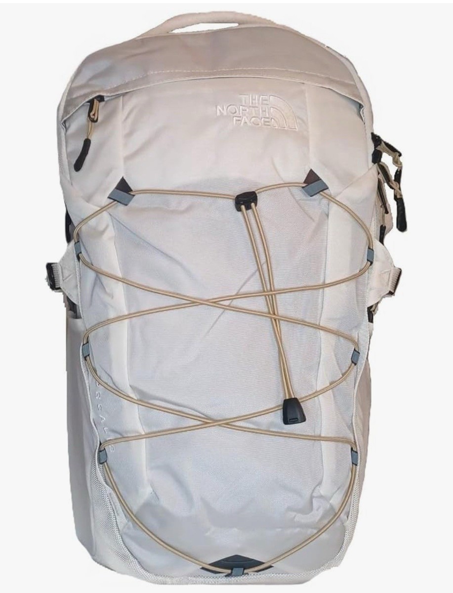 north face backpack gardenia white The North Face unisex Borealis Commuter Laptop Backpack-Gardenia  White-28L-NEW