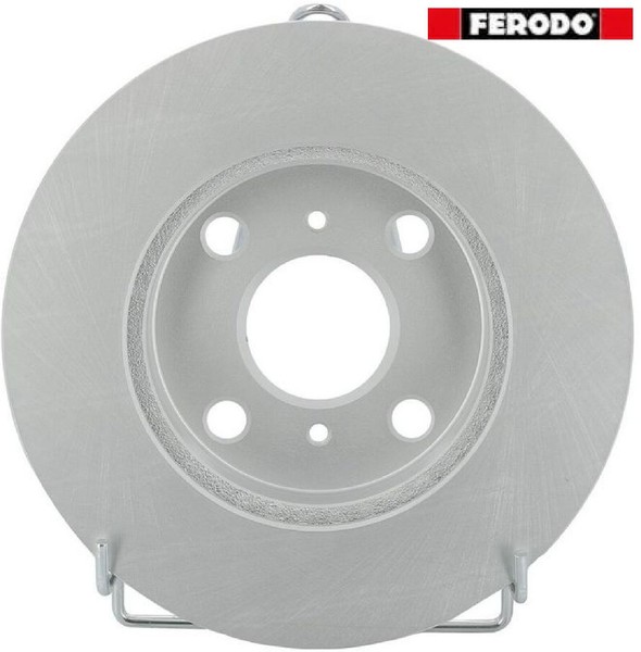 2X Bremsscheibe Ferodo DDF1084C 2 Bremsscheiben Vorderachse Vorne FüR Toyota-image