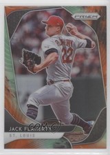 2020 Panini Prizm Mega Box Cosmic Haze Prizm Jack Flaherty #58 wl7