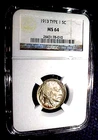 1913 TY.I BUFFALO NICKEL.....NGC MS64......MIN. BID .01 & NO RESERVE!
