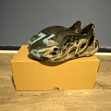 adidas Yeezy Foam RNR MX Marbled Gray/Black/Blue Slip-On Clogs US 8 NIB