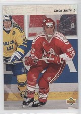 1993-94 Upper Deck Jason Smith (Missing Foil for World Junior Championships) 0s1