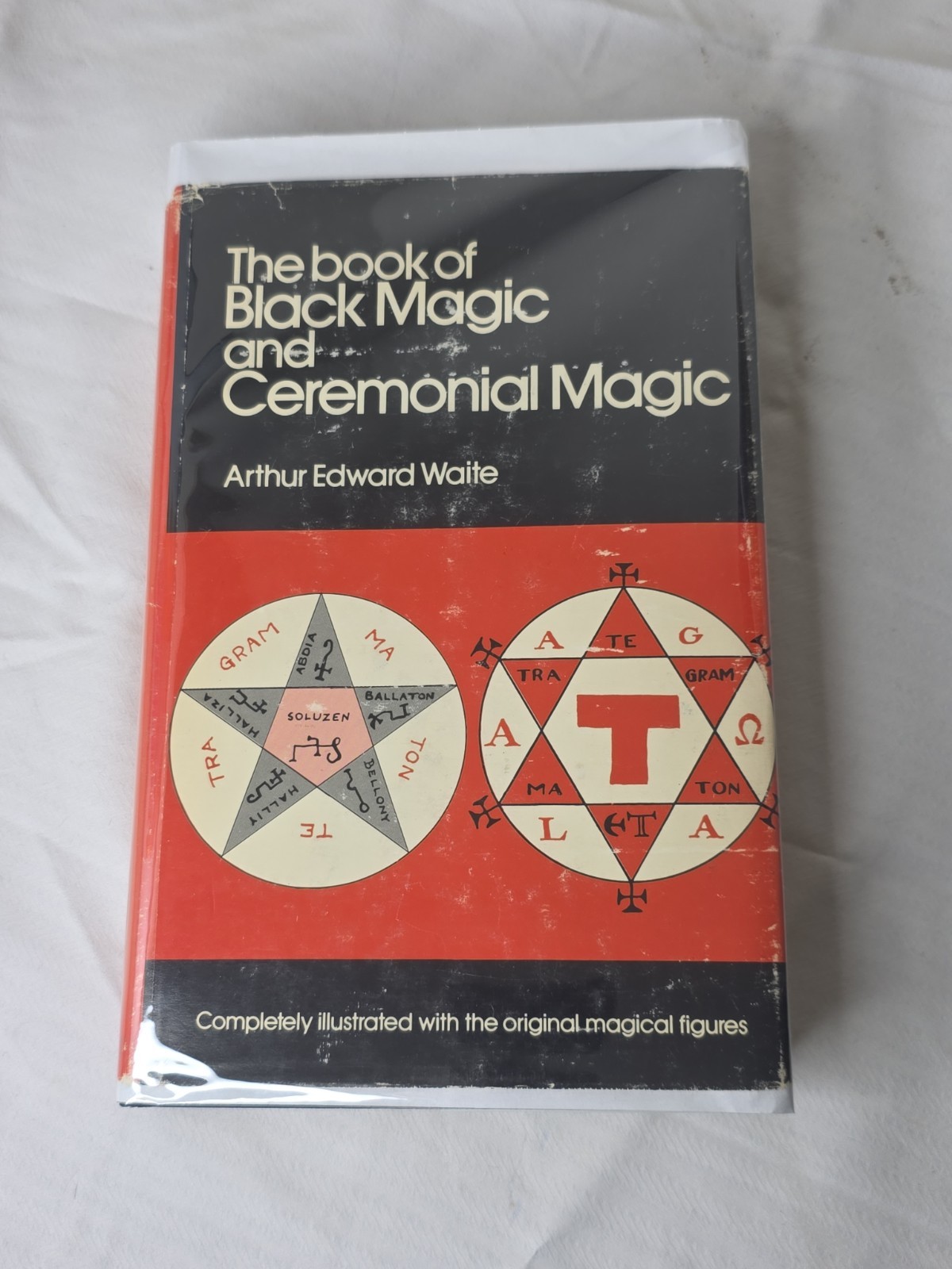 The Book Of Black Magic and Ceremonial Magic A E Waite 1st Ed Hardcover Causeway