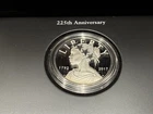 2017-P American Liberty 225th Anniversary 1 oz Proof Silver Medal w/Box & COA