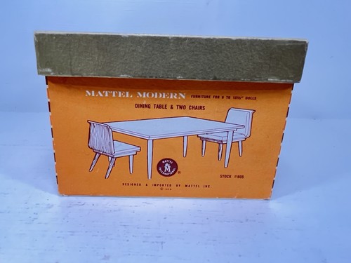 Mattel Modern Dining Table, 2 Chairs, Buffet And 65 Pieces-variety Kitchen Ware - Picture 18 of 24