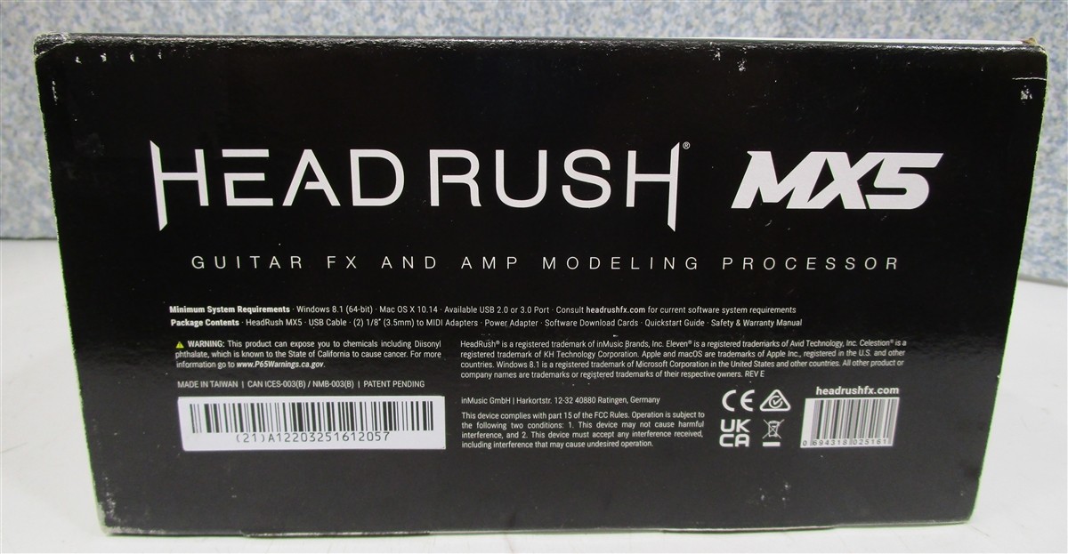 HeadRush MX5 Effects Pedal for sale online | eBay
