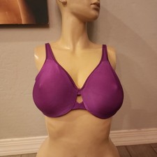 Lilyette Bra 38D Plum Underwire Unlined 0904