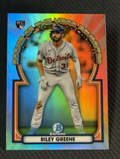 2023 Bowman Chrome REFRACTOR ROOKIE Riley Greene, item 6