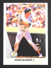 1990 LEAF Mark McGWIRE #62