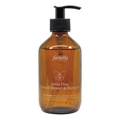 Swiss Pine - Natural Shower & Shampoo 250ml | FARFALLA