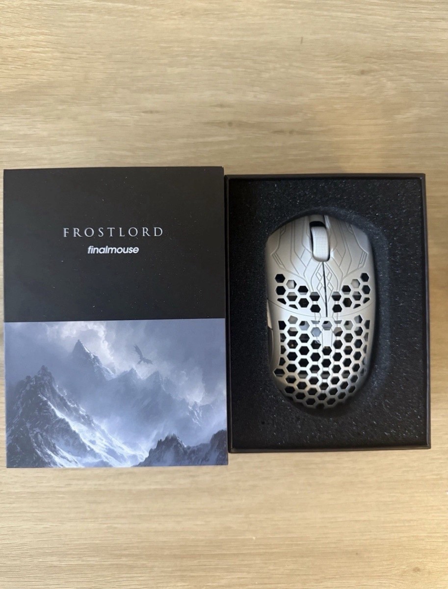 NEW FinalMouse ULX Frostlord Gaming Mouse Size Small - IN HAND