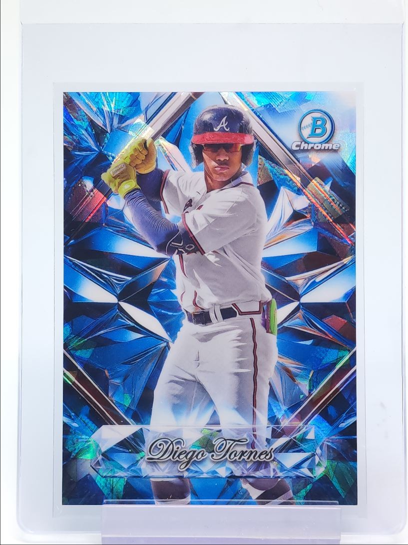 DIEGO TORNES 2025 BOWMAN CHROME SAPPHIRE SELECTIONS REFRACTOR Q5876