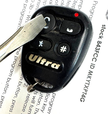 Ultra keyless remote entry clicker MKYTXPT4G replacement CAR transmitter keyfob